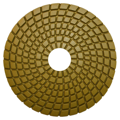 Диски полировальные эластичные PREMIUM W ALMIR D100/№100 (Премиум W АЛМИР) для мрамора и гранита (с водяным охлаждением)